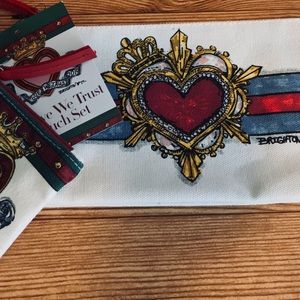 BRIGHTON ❤️ In Love We Trust Pouch Set